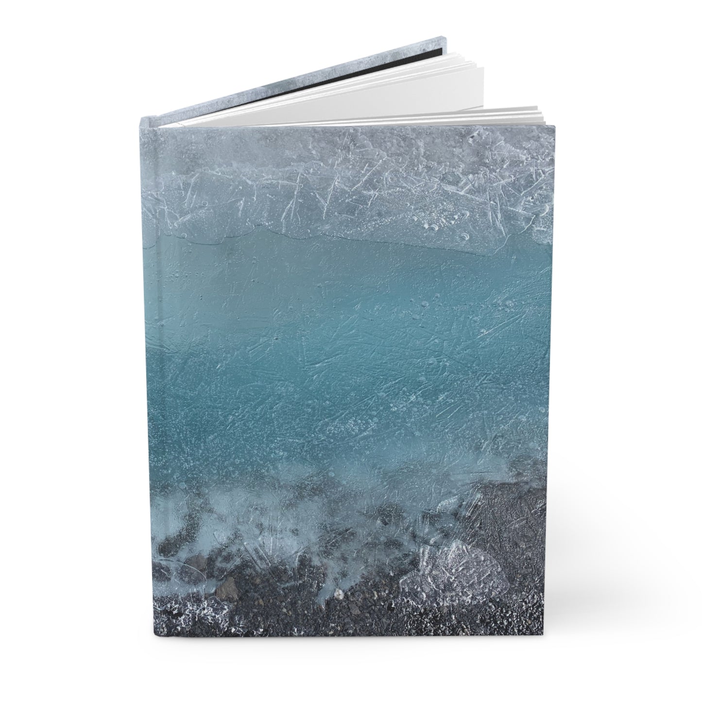 Glacier Ice Hardcover Journal