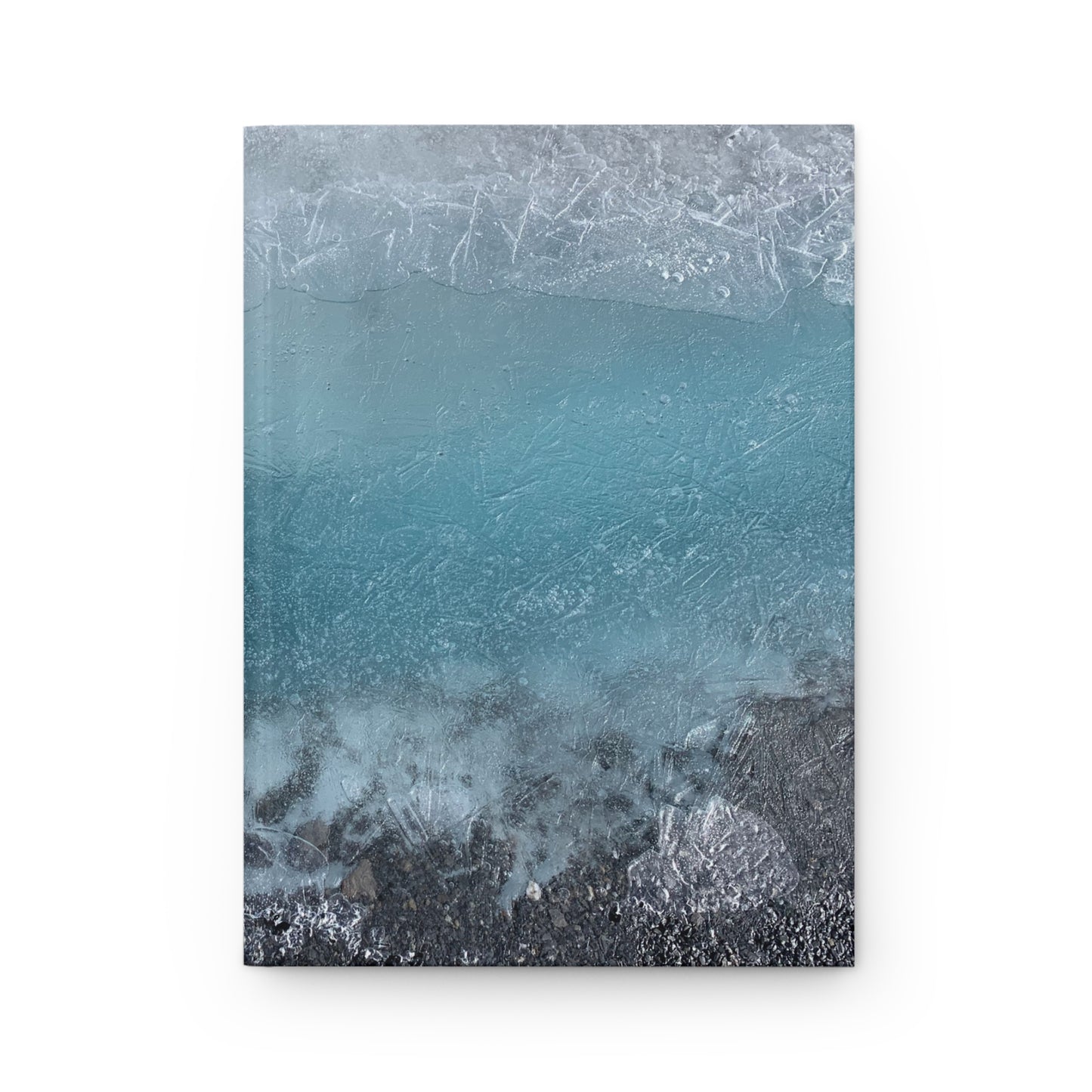 Glacier Ice Hardcover Journal