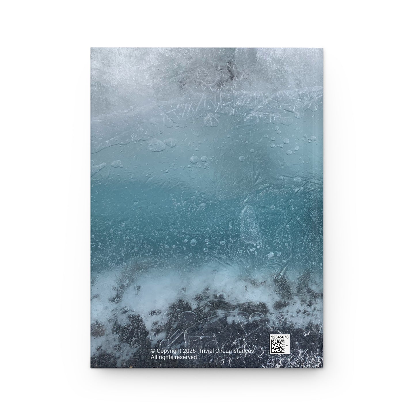 Glacier Ice Hardcover Journal